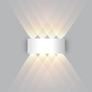 Lâmpada de parede led, à prova d'água, de alumínio, excelente para iluminação de jardim, para decoração de interiores, quarto, sala de estar e escadas.