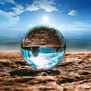 Bola de Cristal Vidro Transparente  -  Sorte Bola Decoração