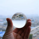 Bola de Cristal Vidro Transparente  -  Sorte Bola Decoração
