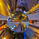 Bola de Cristal Vidro Transparente  -  Sorte Bola Decoração