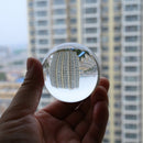 Bola de Cristal Vidro Transparente  -  Sorte Bola Decoração